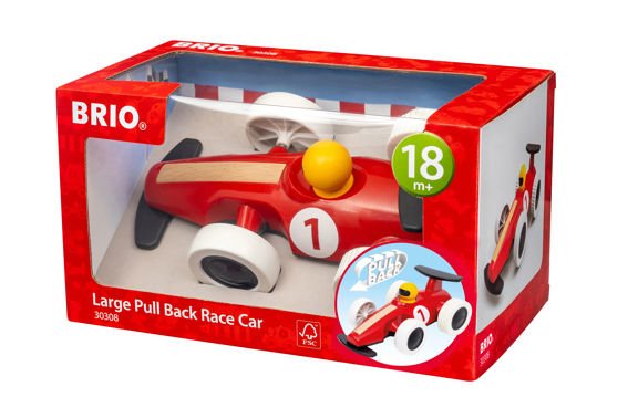 Brio Pull Back Motorized Big Race Car Vehículo De Juguete 63030800