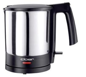 Tetera Eléctrica Cloer 4700 1,5 L Negro, Acero Inoxidable 1800 W