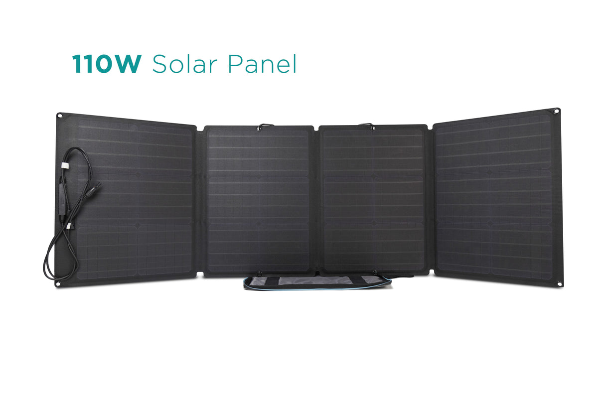 Ecoflow Efsolar110n Placa Solar 110 W Silicio Monocristalino