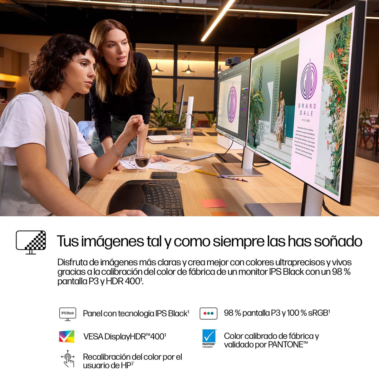 EAN 5715063476352 - HP Series 7 Pro 727pq pantalla para PC 68,6 cm (27") 2560 x 1440 Pixeles Quad HD LCD Plata imagen 8