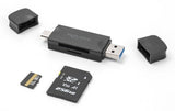 EAN 4043619910205 - DeLOCK 91020 lector de tarjeta USB 3.2 Gen 1 (3.1 Gen 1) Type-A/Type-C Negro imagen 4