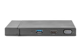 Digitus Universal Docking Station 7-Port/Video/Usb3.0/Rj45