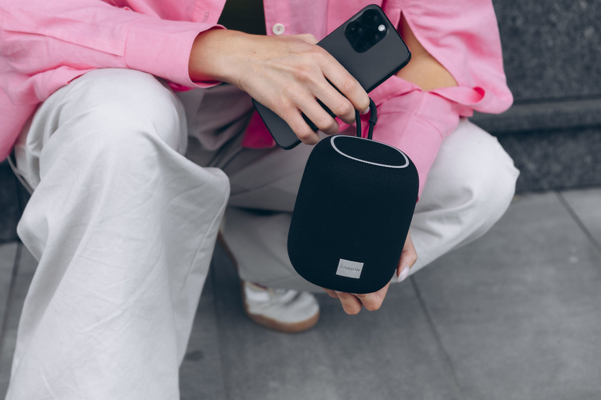 Canyon Bluetooth Speaker Bsp-8 Tf Reader Usb-C 10w Negro Retail