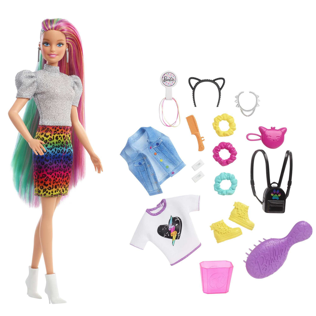 EAN 0887961909029 - Barbie Totally Hair GRN81 muñeca imagen 4