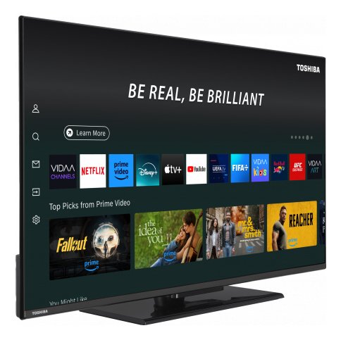 EAN 4024862135348 - Toshiba 43QV3F63DG Televisor 109,2 cm (43") 4K Ultra HD Smart TV Wifi Negro 320 cd / m² imagen 2