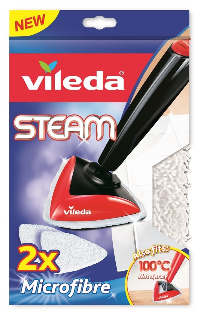 Vileda Recambio Para Mopa Microfibras Steam Y 100º 2 Unidades