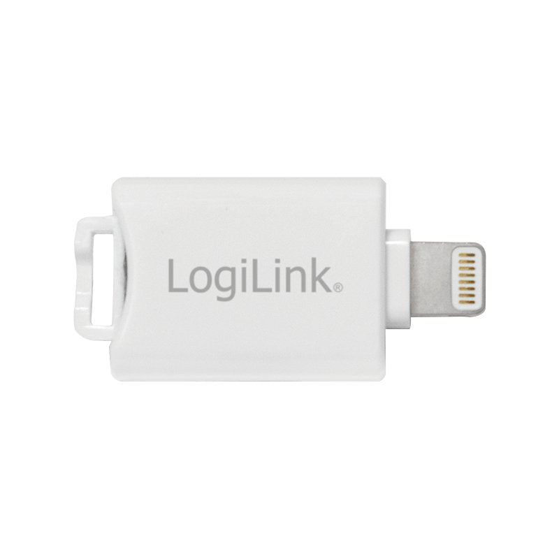 Lector Logilink Icard Para Tarjetas Microsd, Con Conector Lightning