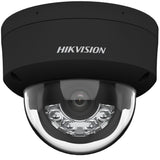 Cámara Domo Ip 8mp Acusense Smart Hybrid 2.8mm Black