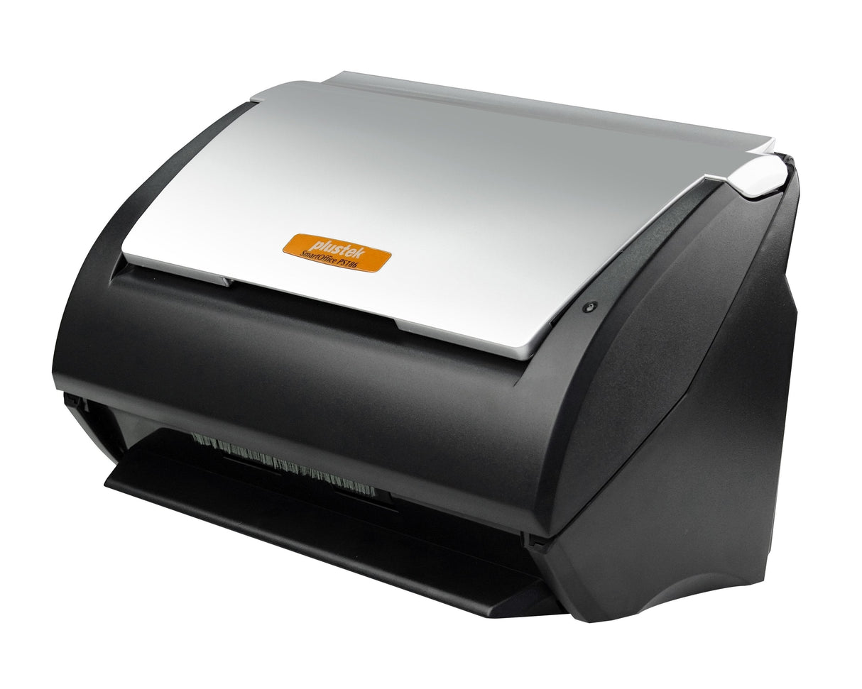 Plustek Smartoffice Ps186 Escaner 600 X 600 Dpi Escáner Con Alimentador Automático De Documentos (Adf) Negro, Plata A4