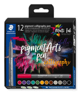 EAN 4007817098905 - Staedtler Pigment Arts Calligraphy Pen rotulador Multicolor 12 pieza(s) imagen 1