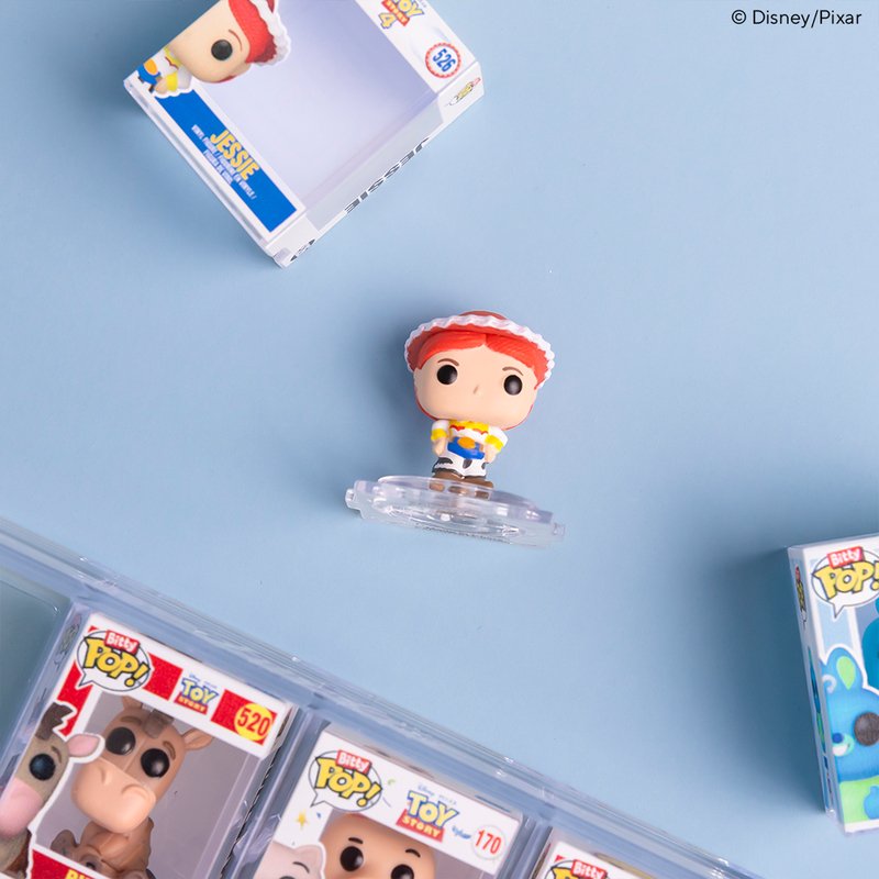 Blister 4 Figuras Bitty Pop Disney Toy Story Jessie