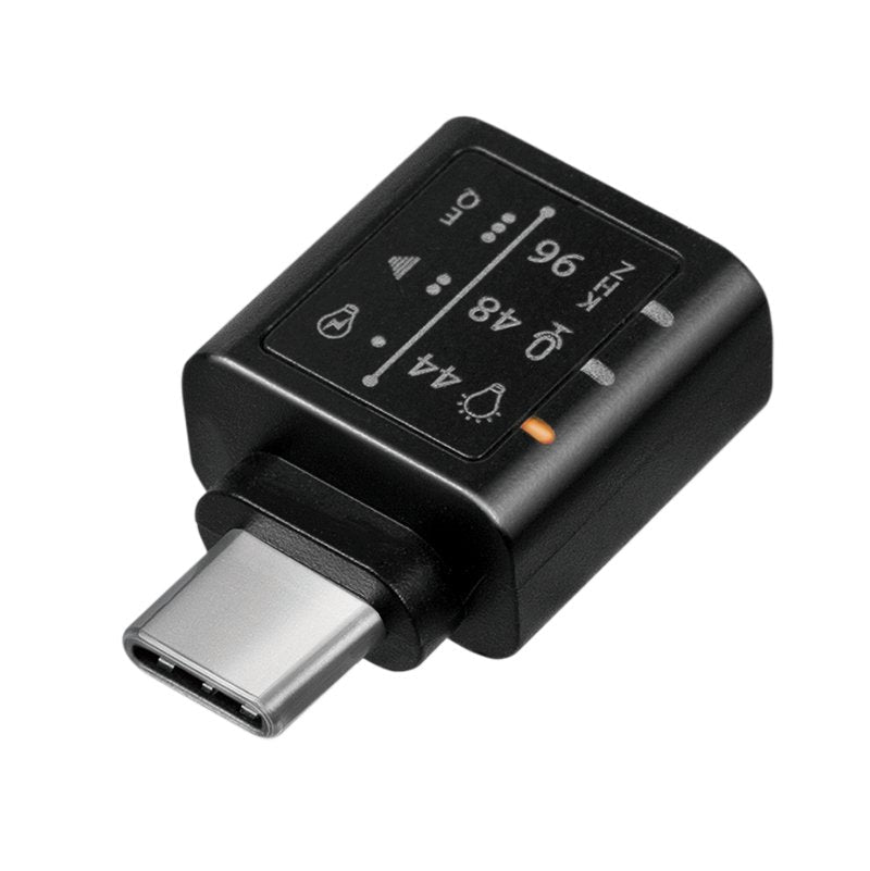 Logilink Adaptador Audio M. Eq, 1xusb-C -> 3,5mm/F,96khz/24bit
