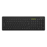 Unykach Mk212 Pro Slim Wireless Pack De Teclado Inalambrico Slim 108 Teclas De Membrana + Raton Inalambrico 1600dpi, 3
