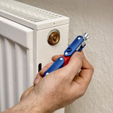 Knipex "Doublejoint" Llave Para Armarios De Control, Llave De Tubo (Azul/Rojo, Longitud Total Del Brazo 97 Mm)