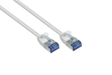 Rns® Cable De Red Slimline, Cat.6a, U Ftp, Pimf, Halogenfrei (Lszh), 500mhz, Cu, Weiss, 2m, Good Connections®