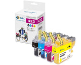 G&G Cartucho 4 Brother Lc422val Bk,C,M,Y (550 Páginas)