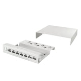 Caja De Punto De Consolidacion Para 8 Keystone Metal Sobremesa , Pared O Carril Din