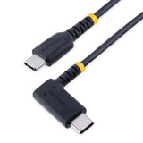 Startech Cable Usb C Acodado Pd 60w - 3a - 1m