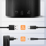 Adsa-Sc Base De Conexión, Usb 3.2 Gen 1 - 2x Sata 6g 2.5"/3.5" Ssd/Hdd Clone Dual