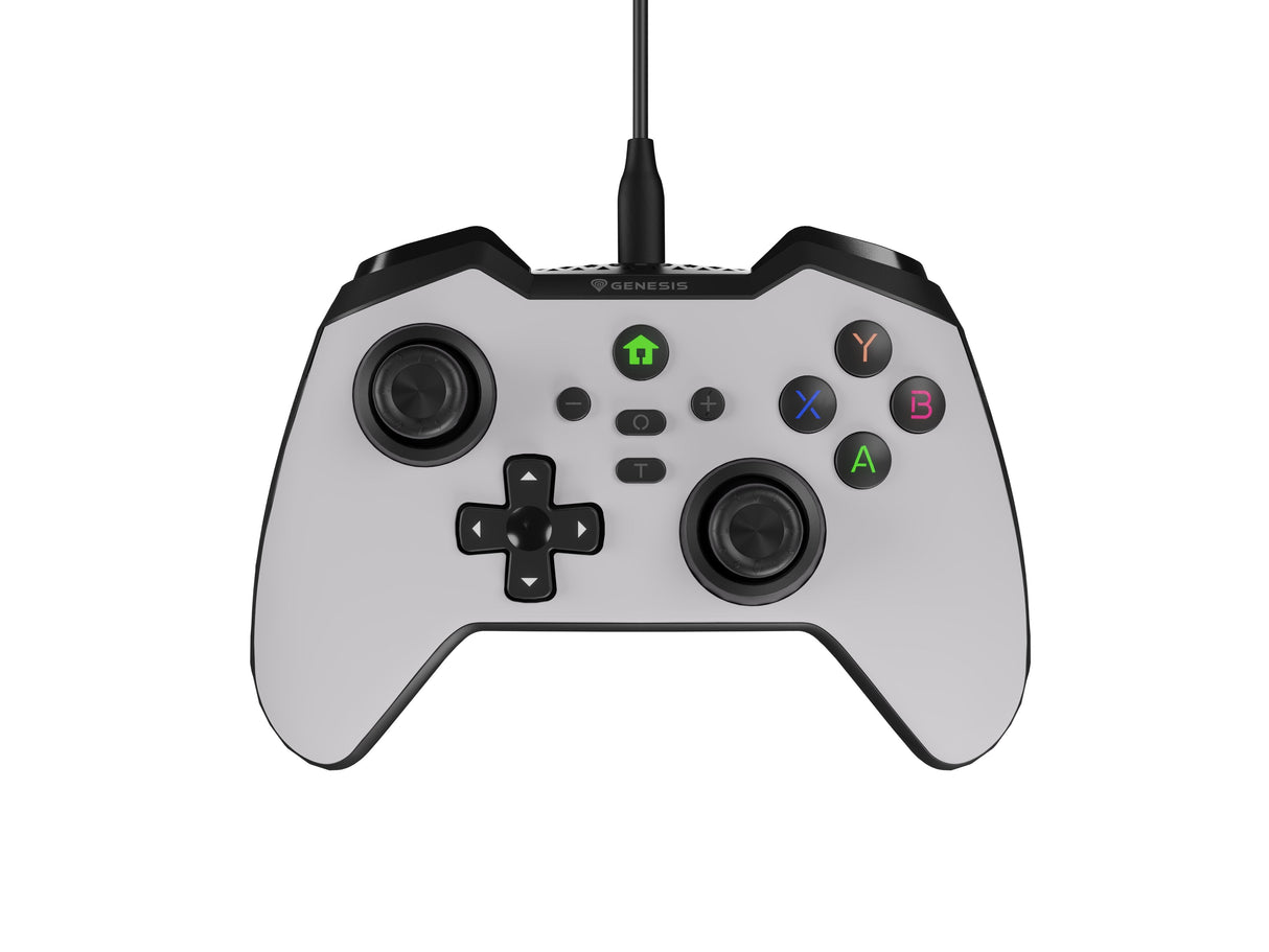 Gamepad Genesis Mangan 300 Usb (For Pc/Switch/Mobile) Blanco