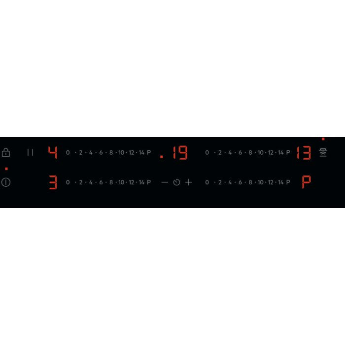 Placa De Inducción  Aeg To64ia0fxb Negro Integrado 60 Cm Con X 4 Zona(S)