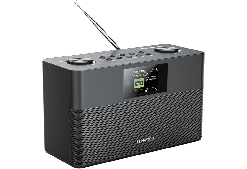 Kenwood Cr-M80dab Dab+ Radio, Grosses Tft Farbdisplay, Bluetooth Negro