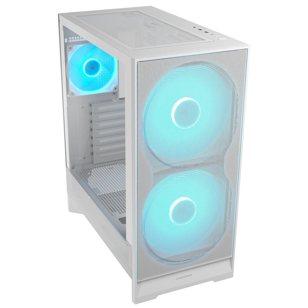 Cougar Caja Midi-Tower Airface 180, Argb, Blanco