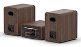 Pure Classic Stereo Mini Stereoanlage Dab+ Fm, Bluetooth, Cd, Usb Braun Walnuss