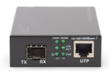 Digitus Convertidor De Medios Gigabit Poe, Rj45 / Sfp, Pse (Gigabit Poe Media Converter - Sfp 10/100/1000base-T To Sfp In)