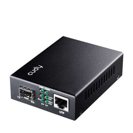 EAN 6971690790462 - Cudy MC220 convertidor de medio 1000 Mbit/s 1310 nm Monomodo Negro imagen 1