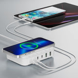 4smarts 540570 Organizador Para Estación De Carga Independiente Blanco