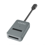 Aisens Usb-C Dock M.2 (Ngff) Asuc-M2d012-Gr Sata/Nvme A Usb3.1 Gen2 - Gris