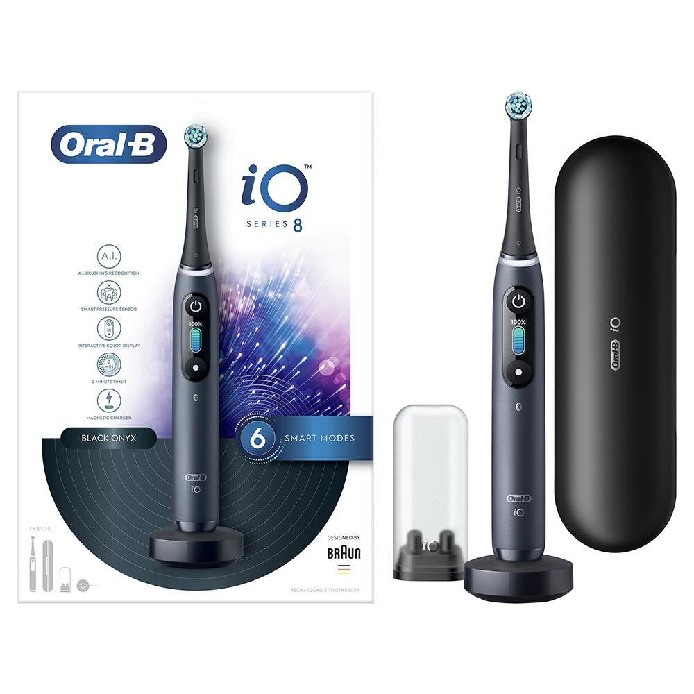EAN 4210201363095 - Oral-B iO 4210201363095 cepillo eléctrico para dientes Adulto Cepillo dental giratorio Negro imagen 1