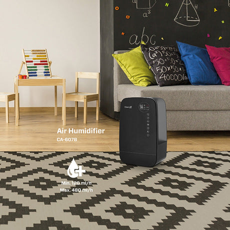 EAN 8718546312168 - Clean Air Optima CA-607B humidificador Ultrasónica 5,5 L Negro 25 W imagen 7