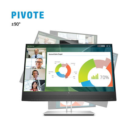 EAN 0195122021795 - HP E24mv G4 FHD Conferencing Monitor pantalla para PC 60,5 cm (23.8") 1920 x 1080 Pixeles Full HD LCD Neg imagen 11