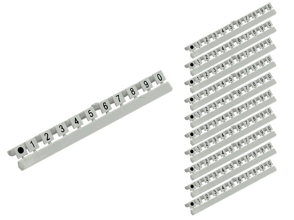 Nummer Markierungen Für Lc Lwl Cable, Markierung 0 Bis 9, 10er Set, Good Connections®