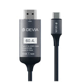 EAN 6938595316135 - Devia EC084 2 m USB Tipo C HDMI Negro imagen 3