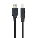 Nanocable Cable De Impresora Usb-A 3.0 Macho A Usb-B Macho 2m