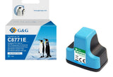 G&G Cartucho De Tinta Compatible Con Hp 363/ C8771ee Xl-Cyan