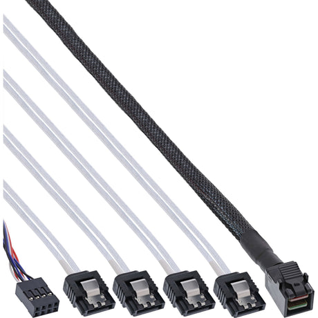 EAN 4043718211791 - InLine 27630A cable Serial Attached SCSI (SAS) 0,5 m Negro imagen 1