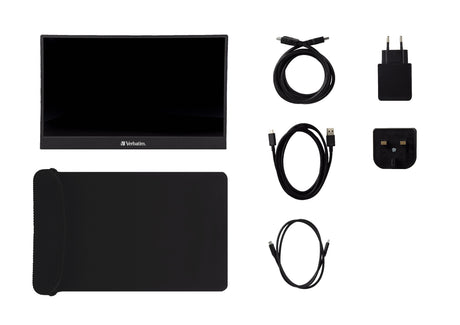 EAN 0023942495901 - Verbatim 49590 pantalla para PC 35,6 cm (14") 1920 x 1080 Pixeles Full HD Negro imagen 3