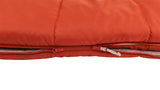 Saco De Dormir Outwell Contour Lux, Cremallera Izquierda, Rojo.
