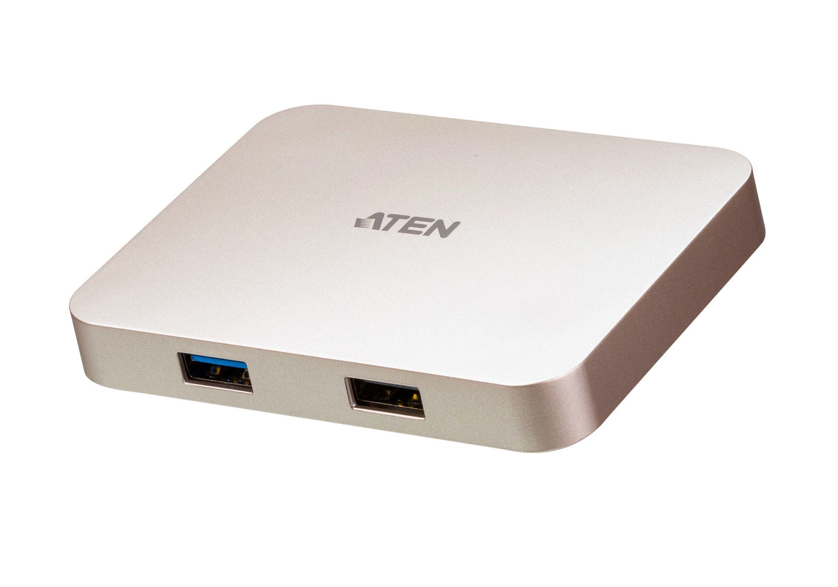 Miniestación De Acoplamiento Aten Uh3235 Usb-C 4k Ultra - Pd60w
