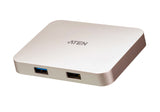Miniestación De Acoplamiento Aten Uh3235 Usb-C 4k Ultra - Pd60w