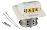 Efb Fo Datendose Up, 2 Sc-S Kupplungen Om3 Mit Shutter, Integrierter Spleihalter