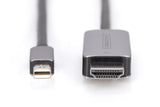 Digitus Cable 8k Mini Displayport, Mini-Dp - Hdmi Tipo A 1m