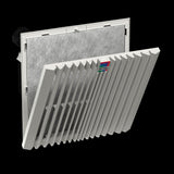 Rittal Azul E+ Filterlüfter 867 910 M³ H, 230 V, Ral 7035