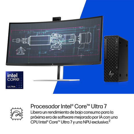 EAN 826581352365 - HP None Intel Core Ultra 7 265 32 GB DDR5-SDRAM 1 TB SSD NVIDIA RTX A400 Windows 11 Pro SFF Puesto de trab imagen 15