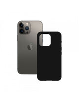 Funda Ksix Trasera Semi Rígida Negra  Iphone 14 Pro