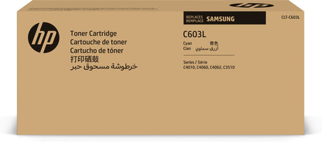 EAN 0191628452224 - Samsung CLT-C603L High-Yield Cyan Original Toner Cartridge cartucho de tóner 1 pieza(s) imagen 1